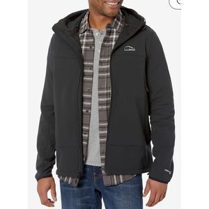 L.L Bean Men’s Storm Fleece Pro Hoodie Jacket Size M